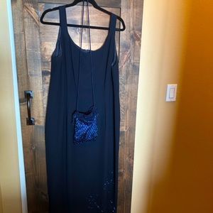 Crepe sheath style special occasion dress by After Dark